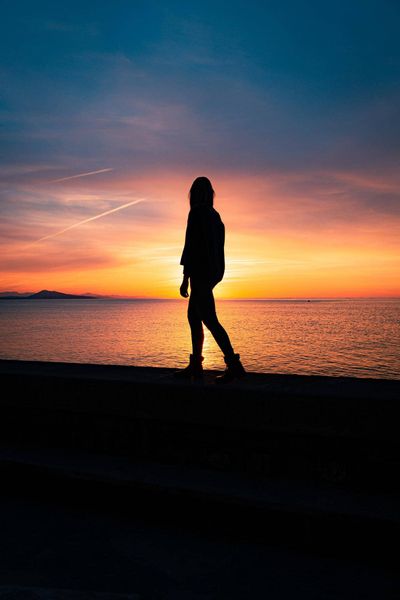 watching the sunrise